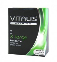 VITALIS №3 Large Презервативы увеличенного размера - Эрос-интернет магазин