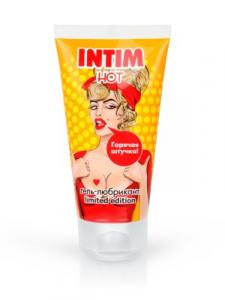 Гель-лубрикант INTIM HOT серии LIMITED EDITION туб пластиковый 50 г - Эрос-интернет магазин