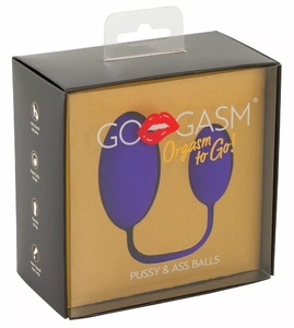 GoGasm Pussy & Ass Balls - Эрос-интернет магазин