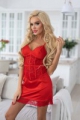 Livco corsetti красный пеньюар, размер SIZE S/M - Эрос-интернет магазин