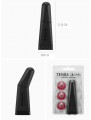 Инновационный японский вагинально-клиторальный вибратор «Delta», цвет черный - Эрос-интернет магазин