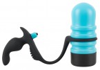 Анальная втулка с мастурбатором цвет голубой «Rebel» от компании Orion - Эрос-интернет магазин