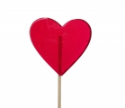 Леденец "Сердце", 35 гр со вкусом клубники - Эрос-интернет магазин