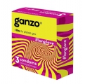  Ganzo презервативы "Long Love" - продлевающие с анестезирующим эффектом - Эрос-интернет магазин