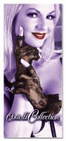 Кружевные перчатки с открытыми пальчиками Cottelli collection																														 - Эрос-интернет магазин