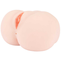 Мастурбатор реалистичный вагина и анус Nature Skin Pussy & Ass, телесный - Эрос-интернет магазин