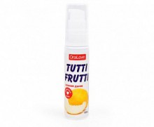 Лубрикант "Tutti-Frutti OraLove", сочная дыня, 30гр - Эрос-интернет магазин