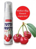 Вкусный оральный гель на фруктозе "Tutti-Frutti" OraLove, 30г,вишня - Эрос-интернет магазин