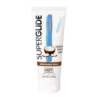 Гель лубрикант SUPERGLIDE COCONUT с ароматом кокоса - Эрос-интернет магазин