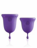 Менструальные чаши фиолетовые - Эрос-интернет магазин