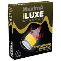 Презерватив luxe maxima аризонский бульдог - Эрос-интернет магазин