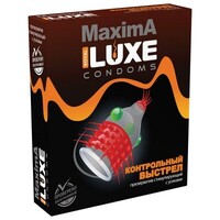 Презерватив luxe maxima контрольный выстрел - Эрос-интернет магазин