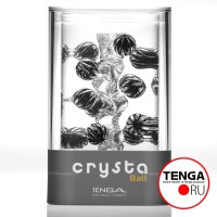 Прозрачный, многоразовый мастурбатор с интегрированными элементами,Tenga CRYSTA BALL - Эрос-интернет магазин