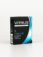 Презервативы VITALIS Premium natural - Эрос-интернет магазин