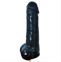 Леденец "Сладкий мачо", черный со вкусом винограда150 гр - Эрос-интернет магазин