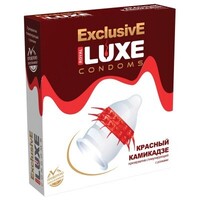 Презерватив luxe exclusive красный камикадзе - Эрос-интернет магазин