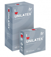 UNILATEX Ribbed, 12+3шт - Эрос-интернет магазин