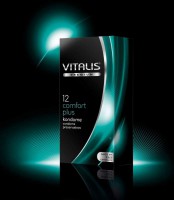 VITALIS №12 Comfort+ Презервативы анатомической формы - Эрос-интернет магазин