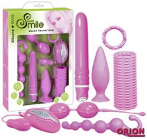 Набор секс игрушек розовый SMILE CRAZY COLLECTION - Эрос-интернет магазин