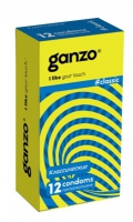ПРЕЗЕРВАТИВЫ GANZO CLASSIC №12 (классические с обильной смазкой) - Эрос-интернет магазин