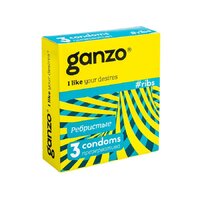 Презервативы GANZO 'Ribs' ребристые - Эрос-интернет магазин