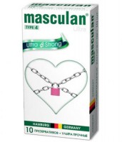 Презервативы "Masculan 4 ultra" (ультра прочные), 10 шт - Эрос-интернет магазин