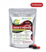 "MAN`S POWER" ОБОГАЩЕННЫЙ ВИТАМИНАМИ ПРОДУКТ ДЛЯ ВОЗБУЖДЕНИЯ МУЖЧИН, 1 КАПСУЛЫ - Эрос-интернет магазин