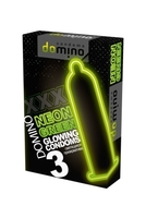 Презервативы Domino neon green - Эрос-интернет магазин