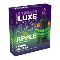 Презервативы Luxe BLACK ULTIMATE Грива Мулата - Эрос-интернет магазин