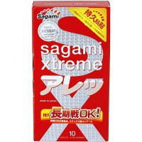 Презервативы латексные «Sagami Xtreme Feel Long №10», 10 шт, - Эрос-интернет магазин