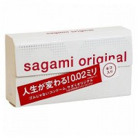 Презервативы полиуретановые сверхтонкие SAGAMI Original 0,02 6 шт. - Эрос-интернет магазин