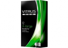 Презервативы увеличенного размера VITALIS X-Large, 12 шт. - Эрос-интернет магазин