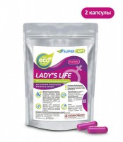 Средство возбуждающее для женщин Lady'sLife 2 капсулы - Эрос-интернет магазин