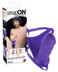 Страпон внутренний полый StrapOn for Lovers - Эрос-интернет магазин