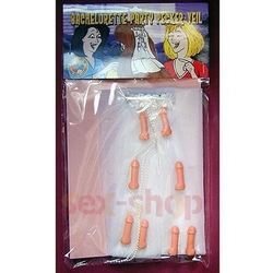 Фата с пенисами Bachelorette Party Pecker Veil - Эрос-интернет магазин