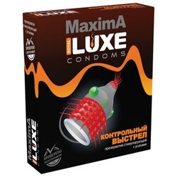Презерватив luxe maxima контрольный выстрел - Эрос-интернет магазин