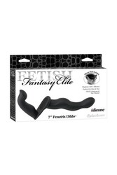 Универсальная насадка для страпона Fetish Fantasy Elite Penetrix Dildo 7" черная - Эрос-интернет магазин