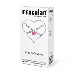 Презервативы masculan ultra safe black - Эрос-интернет магазин