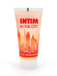 Гель-лубрикант INTIM HOT  - Эрос-интернет магазин
