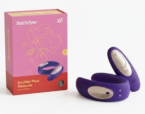 Вибратор для пар Satisfyer Partner Toy Plus REMOTE - Эрос-интернет магазин