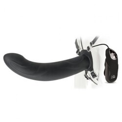 Универсальный страп-он Fetish Fantasy Elite 10 Inch Hollow Strap On Vibrator - Эрос-интернет магазин