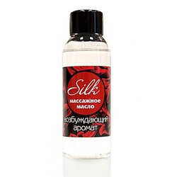 Масло массажное «Silk»Возбуждающий  - Эрос-интернет магазин