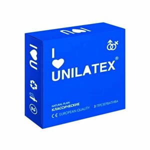 Презервативы Unilatex "natural plain" классические - Эрос-интернет магазин