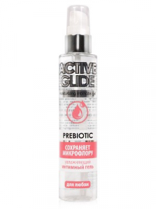 Увлажняющий интимный гель ACTIVE GLIDE PREBIOTIC, 100 г - Эрос-интернет магазин