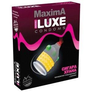 Презерватив luxe maxima сигара хуана - Эрос-интернет магазин