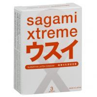 Ультратонкие презервативы Sagami Xtreme SUPERTHIN 3 шт. - Эрос-интернет магазин