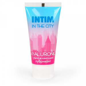 Лубрикант увлажняющий Intim in the city hyaluronic  - Эрос-интернет магазин