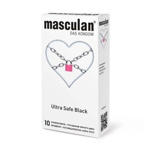 Презервативы masculan ultra safe black - Эрос-интернет магазин
