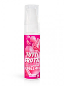 Гель TUTTI-FRUTTI BUBBLE GUM - Эрос-интернет магазин