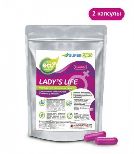 Средство возбуждающее для женщин Lady'sLife 2 капсулы - Эрос-интернет магазин
